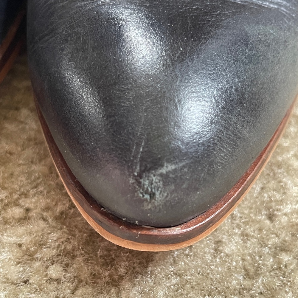 Frye Black Leather Rubie Boots - Picture 4 of 8